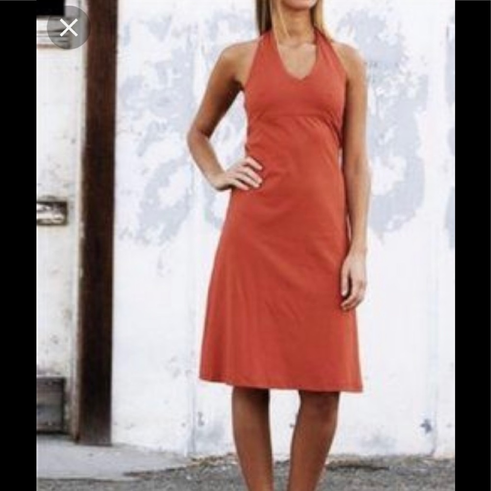 PATAGONIA cute coral summer halter dress - Picture 1 of 7